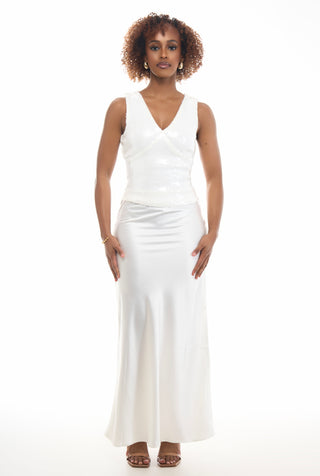 Alia Top- White