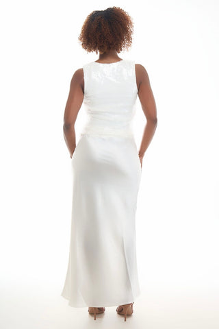 Alia Top- White